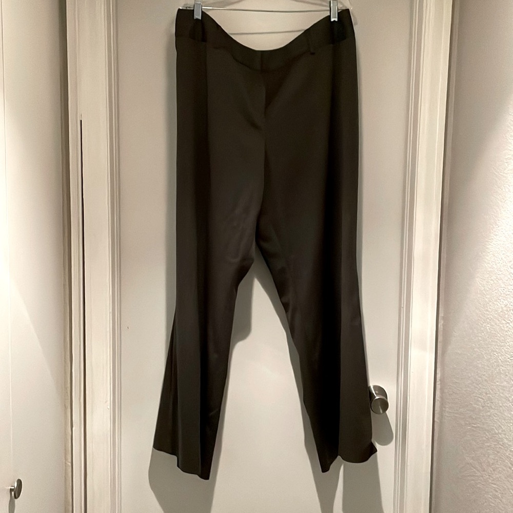 Alfani grey and white pin stripe dress pants. Size 22w. From a smoke free home.